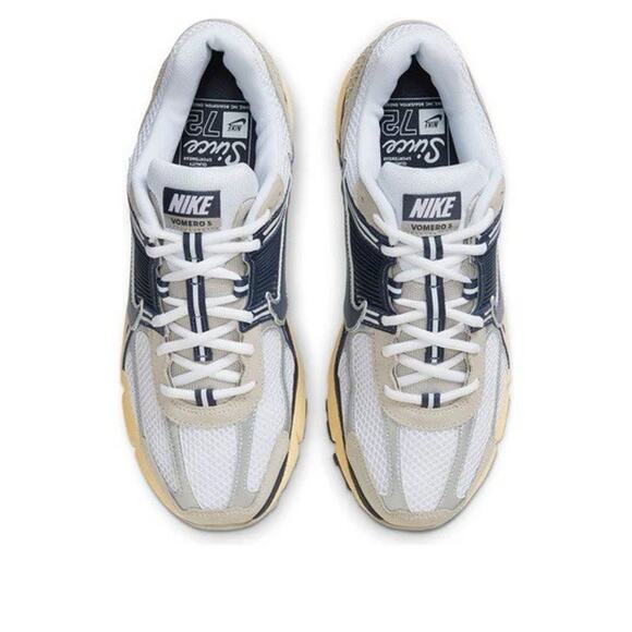 NEW Nike Zoom Vomero 5 White Thunder Blue HF4259-100 Men's Size Multi - Picture 5 of 7